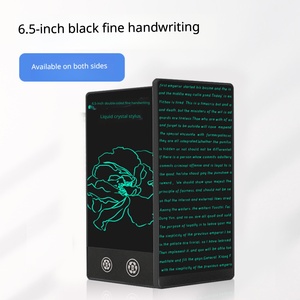 Tablette d'écriture LCD 6,5 pouces avec protection des yeux, planche à dessin numérique, <span class=keywords><strong>bloc</strong></span>-notes électronique réutilisable pour enfants, adultes, bureau - Product Image 6