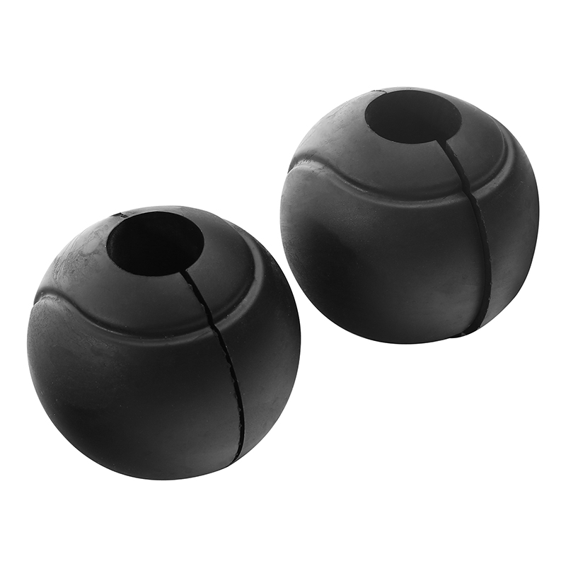 Kit Di Protezione Per Crash Bar Harley – 2 Palle In Metallo Nero Per Paraurti Motocicletta, Compatibile Con Tutti I Modelli (Filettatura M12)