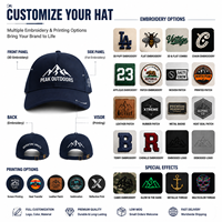 Casquettes de baseball promotionnelles à prix abordable, fabricant de casquettes trucker personnalisées, casquettes snapback avec logo, casquettes de sport pour hommes
