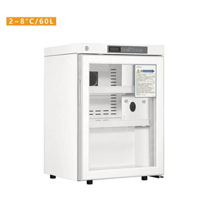 Réfrigérateur de laboratoire 656L 2-8°C à double porte vitrée, armoire de stockage médicale et pharmaceutique - Product Image 3