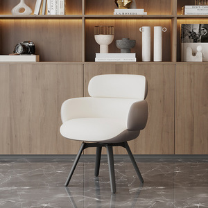 Taburete de barra ajustable giratorio ecológico moderno de acero inoxidable de lujo para sillas de comedor de restaurante de barbería - Product Image 4