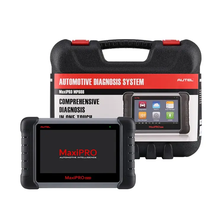 Autel maxiPRO MP808s-ts fungsi TPMS penuh, alat pemindai diagnosa semua sistem dan servis