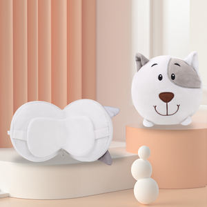 หมอนผ้ากำมะหยี่รูปแพนด้าแบบ2อิน1สำหรับการนอนหลับสบาย - Product Image 4