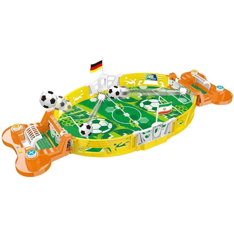 Sıcak satış 2 oyuncu futbol masaüstü oyunu Mini futbol langırt oyuncak simülasyon spor topu oyuncak parti oyuncak kapalı savaş oyunu için