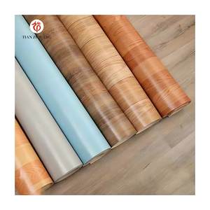 Modern tasarım 1mm kalınlığında PVC döşeme ruloları tabanlar için hafif kaymaz vinil parke yüzey işleme - Product Image 1