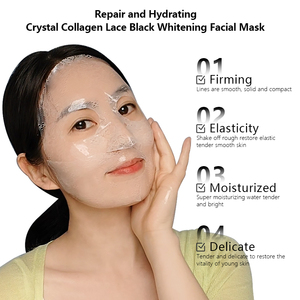 <span class=keywords><strong>Mascarilla</strong></span> <span class=keywords><strong>Facial</strong></span> de Colágeno, Ácido Hialurónico y Vitamina C al por Mayor OEM - <span class=keywords><strong>Mascarilla</strong></span> <span class=keywords><strong>Facial</strong></span> Altamente Hidratante, Antiarrugas, Antienvejecimiento y Reafirmante - Product Image 5