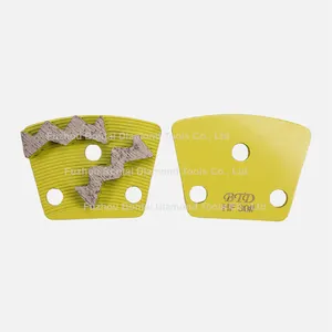 Bontai Magnet Diamond Tools With Double Zigzag Segments For Concrete Grinding Floor Grinding