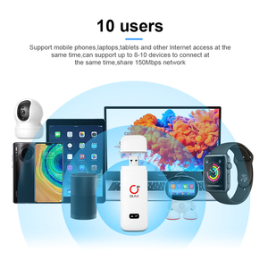 สำหรับกล้องขนาดเล็ก U80 โมเด็ม USB 4G LTE WiFi ดองเกิล รองรับซิมคู่ 2.4G/5G ไฟร์วอลล์ VoIP VPN WEP สำหรับใช้งานในองค์กร ได้รับการรับรอง 4G 6 USB WI - Product Image 5