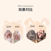 Crème à griffes pour animaux de compagnie Crème hydratante anti-sèche et soins des pattes gelés pour chats