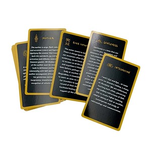 Stimolanti carte di affermazione della salute mentale il mio Design e il Logo stampato sulla consapevolezza versetto delle carte da gioco in scatola - Product Image 5