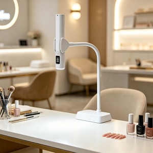 Lampe à LED portable rechargeable pour nail art, rotation à 360 degrés, séchage rapide, faible bruit, matériau plastique de haute qualité, utilisation domestique - Product Image 4