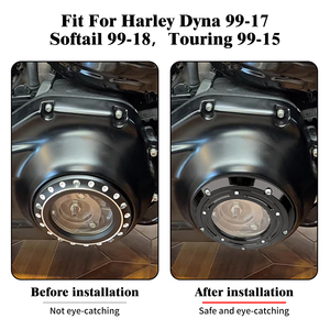 Cache-moteur Derby 5 trous pour <span class=keywords><strong>Harley</strong></span> Touring Softail Dyna <span class=keywords><strong>Breakout</strong></span> Fat Boy Road King Electra Glide FXDL FL - Product Image 6