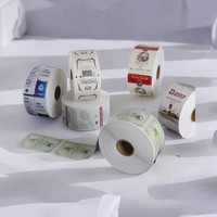 Étiquettes de flacons cosmétiques personnalisées imperméables avec impression offset
