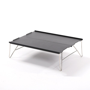 <span class=keywords><strong>Mesa</strong></span> Plegable de Aluminio Resistente para Camping, Ligera, Ahorra Espacio, Portátil, para Comer al Aire Libre, Picnic, Niños, Café - Product Image 1