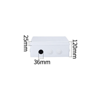 Boîte de jonction étanche IP65 en plastique ABS, 300x250x120mm, pré-percée, 12 trous, bouchons en caoutchouc, bande d'étanchéité intégrée, résistante aux UV