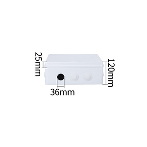 300x250x120mm IP65 <b>Waterproof</b> Junction <b>Box</b> ABS Plastic Pre-drilled 12 Holes with Rubber Plugs Built-in Sealing Strip Outdoor - Product Image 4
