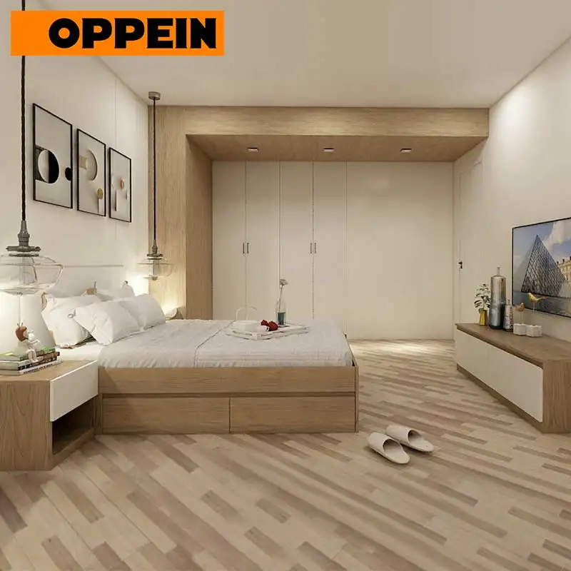 Guangzhou Hersteller Moderne Hause Holz Schlafzimmer Möbel für erwachsene und kinder