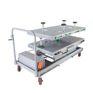 Plataforma elevadora de tijera para extracción de baterías de coche, elevación hidráulica máxima de 1200 kg para reparación y transferencia. - Product Image 2