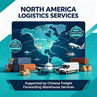 Services logistiques pour le Mexique, les États-Unis, le Canada, Porto Rico – Expédition de fret chinois, entrepôt, aérien + express