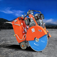 Machine de découpe d'asphalte haute puissance et haute fréquence avec lame de 500 mm, scie à béton portative pour la vente en gros