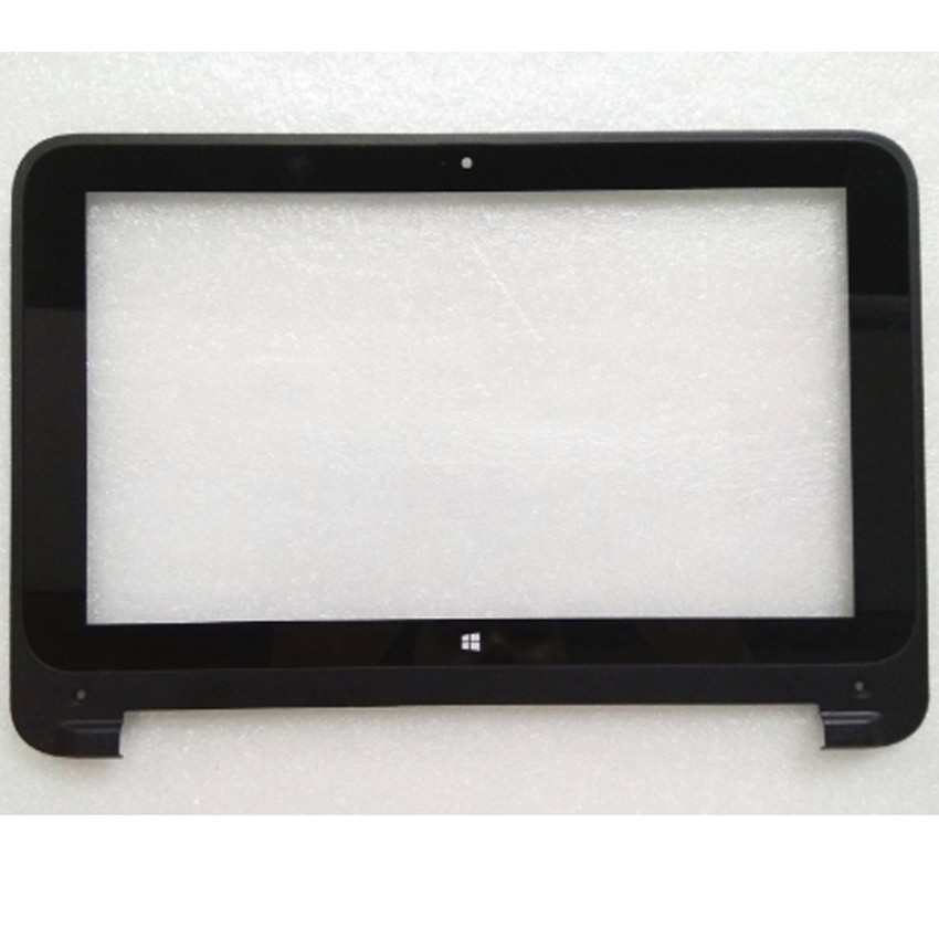 С рамкой для hp 11-N, Сменное Сенсорное стекло для HP Pavilion 11 X360 11-N010dx 11-N010dx Series, дигитайзер экрана ноутбука