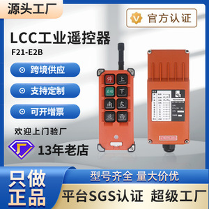 เครนไฟฟ้าไร้สายสำหรับอุตสาหกรรมรถเครนยก F21-E2B LCC รีโมทคอนโทรลเหนือศีรษะ - Product Image 5