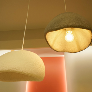 ショップの装飾半円樹脂シャンデリア天井高級ペンダントランプリビングルームペンダントライト寝室用 - Product Image 3