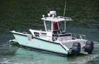 Kinocean – Console centrale de soudage en aluminium, vitesse d'atterrissage, bateau de travail de pêche artisanal