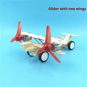 Diy3d Stem Puzzle Toys // Jouets scientifiques modèles faits à la main pour enfants // Robot Kit Assemblage Création Batterie - Product Image 6