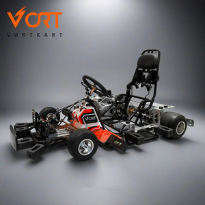 Картинг-комплект Vortkart GX270 с двигателем 9 л.с. для коммерческого использования, проката, на бензине, для взрослых и подростков, для быстрой развлечения - Product Image 2