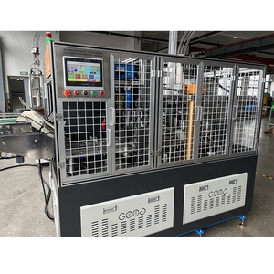Máquina de <span class=keywords><strong>negocios</strong></span> 2024, gran oferta, máquina para hacer vasos de papel ondulados ultrasónicos de alta velocidad, adecuada para pequeñas empresas - Product Image 4