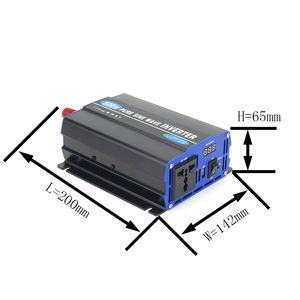 Onduleur automobile à onde sinusoïdale pure <span class=keywords><strong>500</strong></span> W, DC12V 24V à AC 220V <span class=keywords><strong>500</strong></span> Watts - Product Image 4