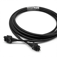Câble à fibres optiques en plastique TOCP200, gaine de 1 mm, 980/1000 µm, pour ascenseurs, contrôle industriel et communication servo