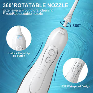 Idropulsore Dentale Portatile Senza Fili Eisler F5 IPX7 in Plastica, Dispositivo per la Pulizia dei Denti - Product Image 5