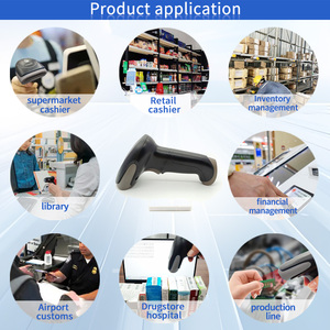 EMT2196-RF không dây cầm tay 2D QR Máy Quét Mã Vạch Đầu đọc không dây 2D mã mrz OCR Đầu đọc hộ chiếu - Product Image 3