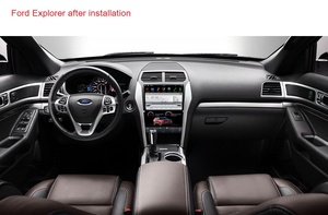 12.1 "remplacement de tableau de bord de moule privé Android 9.0 autoradio stéréo GPS <span class=keywords><strong>Navigation</strong></span> pour Ford Explorer 2014- Rockchip PX3 PX6 - Product Image 6