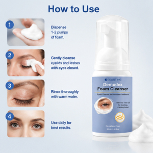 Nettoyant Moussant OEM/ODM Anti-Mites et Anti-Imperfections pour Peaux Sèches, Contrôle du Sébum, Nettoyage en Profondeur, Réduction des Pores, Hydratant et Éclaircissant (pour le soin du visage) - Product Image 5