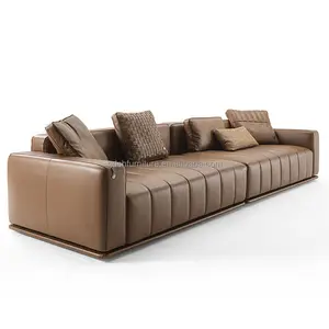 Мебель для гостиной глубокий диван L-образный секционный тканевый угловой диван итальянская роскошная вилла кровать
