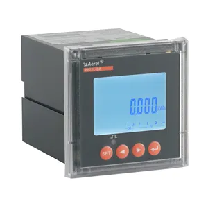 Amperímetro de energia solar 4-20ma, medidor de energia solar de PZ72L-DE/m dc voltímetro e medidor de energia analógico rs485