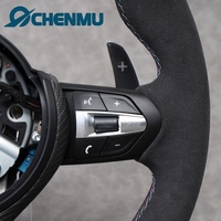 Volant en faux daim standard d'origine, noir mat, fibre de carbone, pour BMW F01 F15 F16 F20 F32 F44 F45 F30 F10 F22 F25 F31