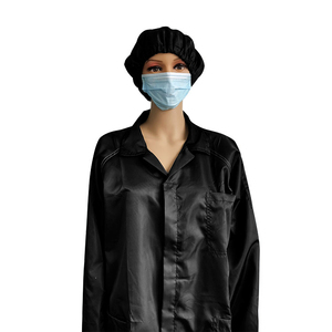 Allesd bụi miễn phí kích thước khác nhau tĩnh bảo vệ phòng sạch <span class=keywords><strong>ESD</strong></span> Robe quần áo chống tĩnh điện <span class=keywords><strong>smock</strong></span> - Product Image 3