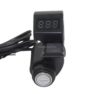 Accélérateur au pouce avec verrouillage par clé et écran LCD, interrupteur de croisière pour vélo électrique, pièces de guidon de vélo électrique - Product Image 4
