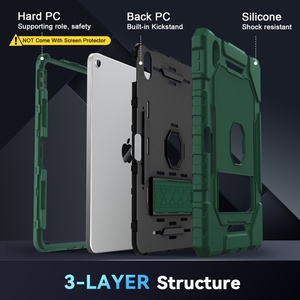 Funda Protectora de Silicona Resistente a Golpes con Soporte para Tablet iPad 10.2 Pulgadas 7/8/9ª Gen, Fundas para Apple 10ª Generación 2022 10.9 - Product Image 2