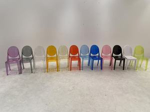 <span class=keywords><strong>Chaise</strong></span> transparente en plastique Devil – Conception légère et empilable <span class=keywords><strong>pour</strong></span> la maison, le bureau, les repas et les mariages (moderne et durable) - Product Image 3