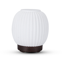 Diffuseur d'arômes ultrasonique en céramique avec lumière LED et télécommande