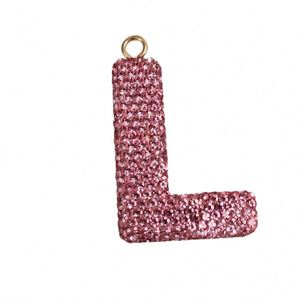 Llaveros con Letras Inglesas en Oferta, Pequeños Colgantes con Diamantes Multicolores para Accesorios de Bolsos y Piezas Interiores de Automóviles - Product Image 2