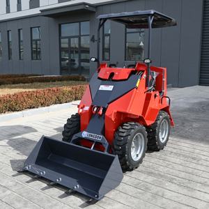 จัดส่งฟรี รถตักดินขนาดเล็ก รถตักดินขนาดเล็กแบบตีนตะขาบ รถตักดินขนาดเล็กแบบสกิดสเตียร์ ราคาถูก ใหม่ - Product Image 3