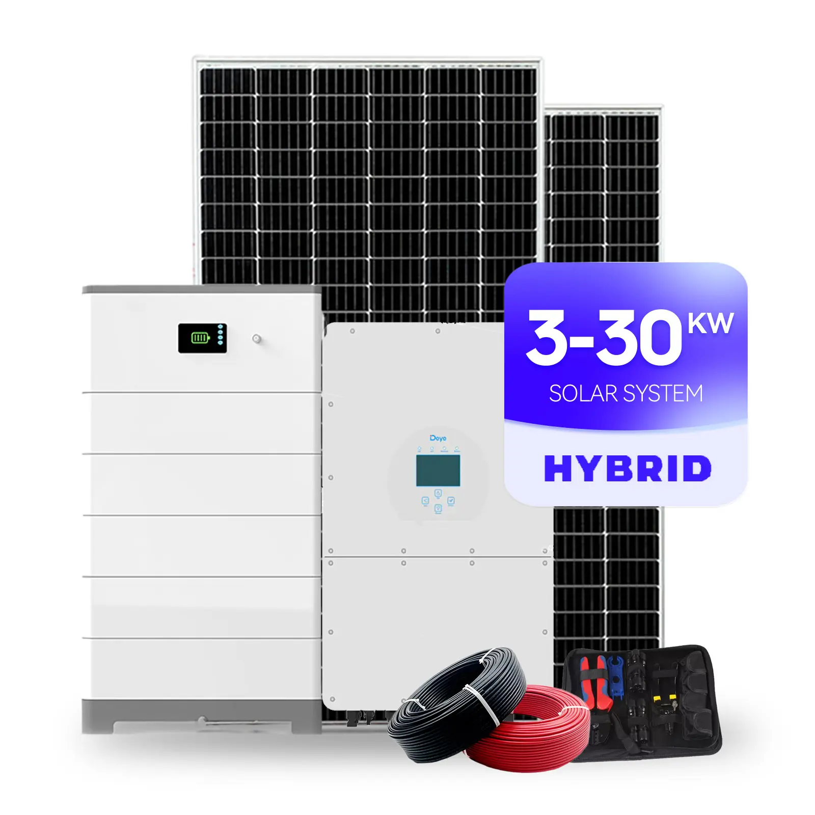 6 kw 9kw 14kwオフグリッド太陽光発電システム200アンペアコストbrソーラーソーラーシステム価格表バッテリー付き家庭用