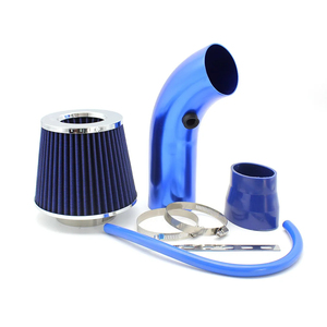Kit d'admission d'air en aluminium à grande capacité pour automobile, avec filtre à air et tuyau d'admission, 1 ensemble - Product Image 2