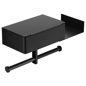 YOTO ที่แขวนกระดาษชำระมีกาวติดผนัง, ที่แขวนกระดาษชำระติดผนังทำจากสเตนเลสที่แขวนกระดาษชำระพร้อมชั้นเก็บของ - Product Image 2